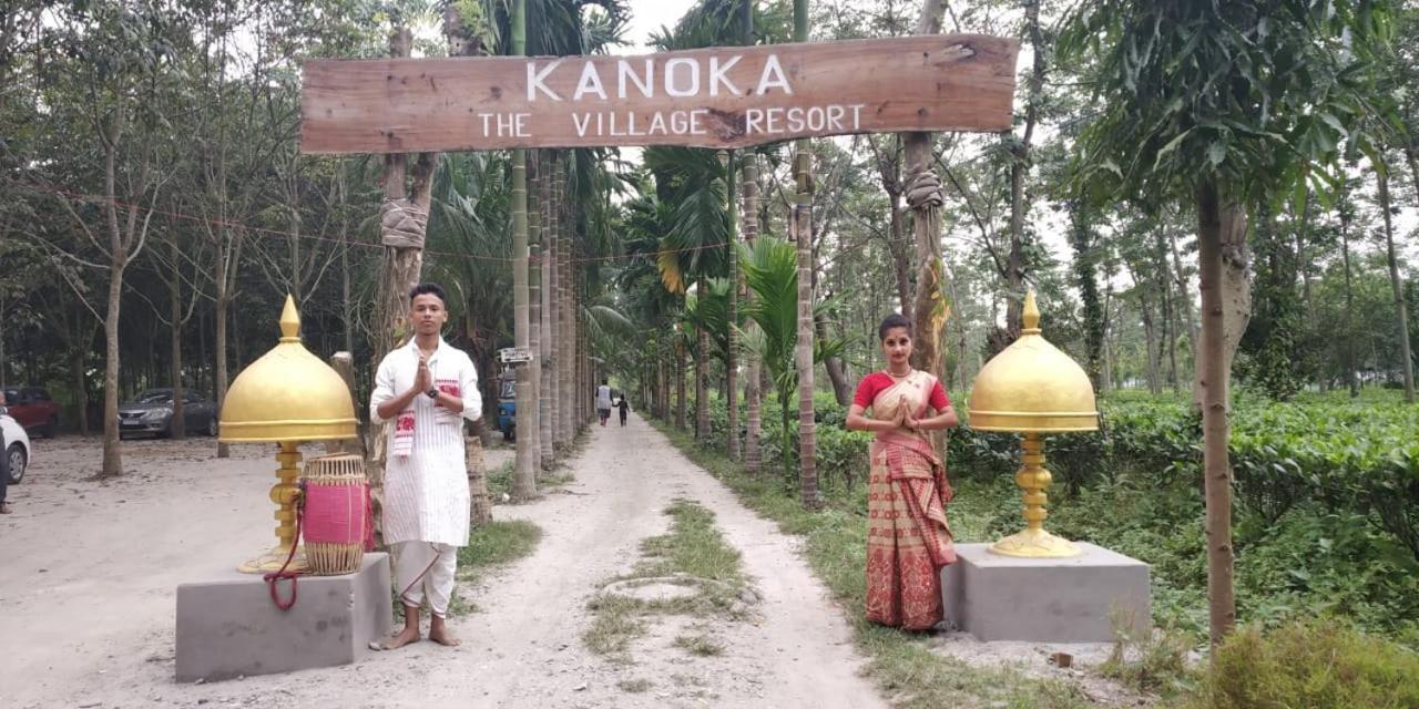 Kanoka Village Resort Majbat Bagian luar foto